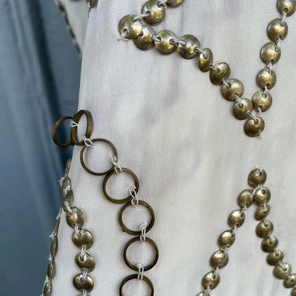 Haute Hippie embellished silk blouse, size small - Picture 12 of 13